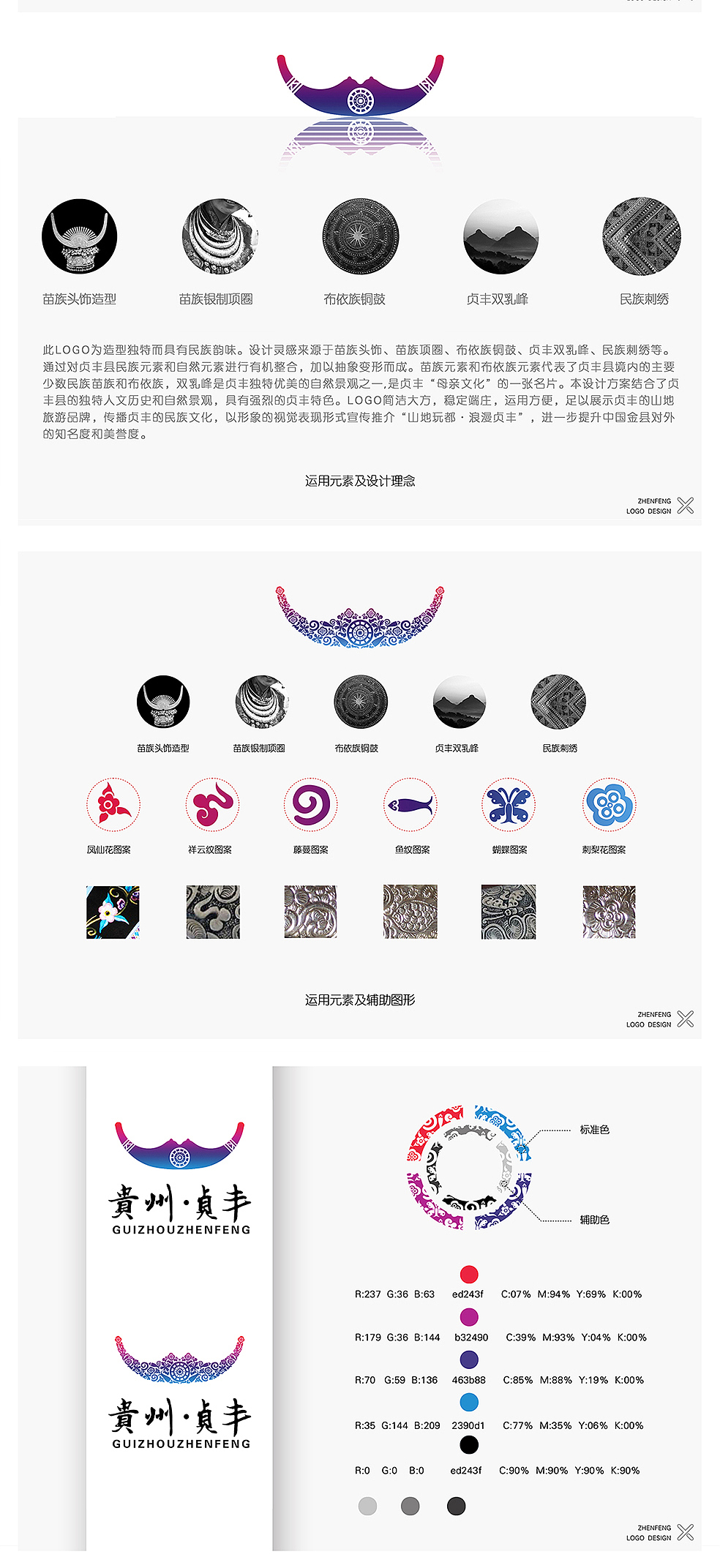 贞丰县城市形象设计VI设计方案 塑造“山水布依·魅力贞丰”的视觉新名片